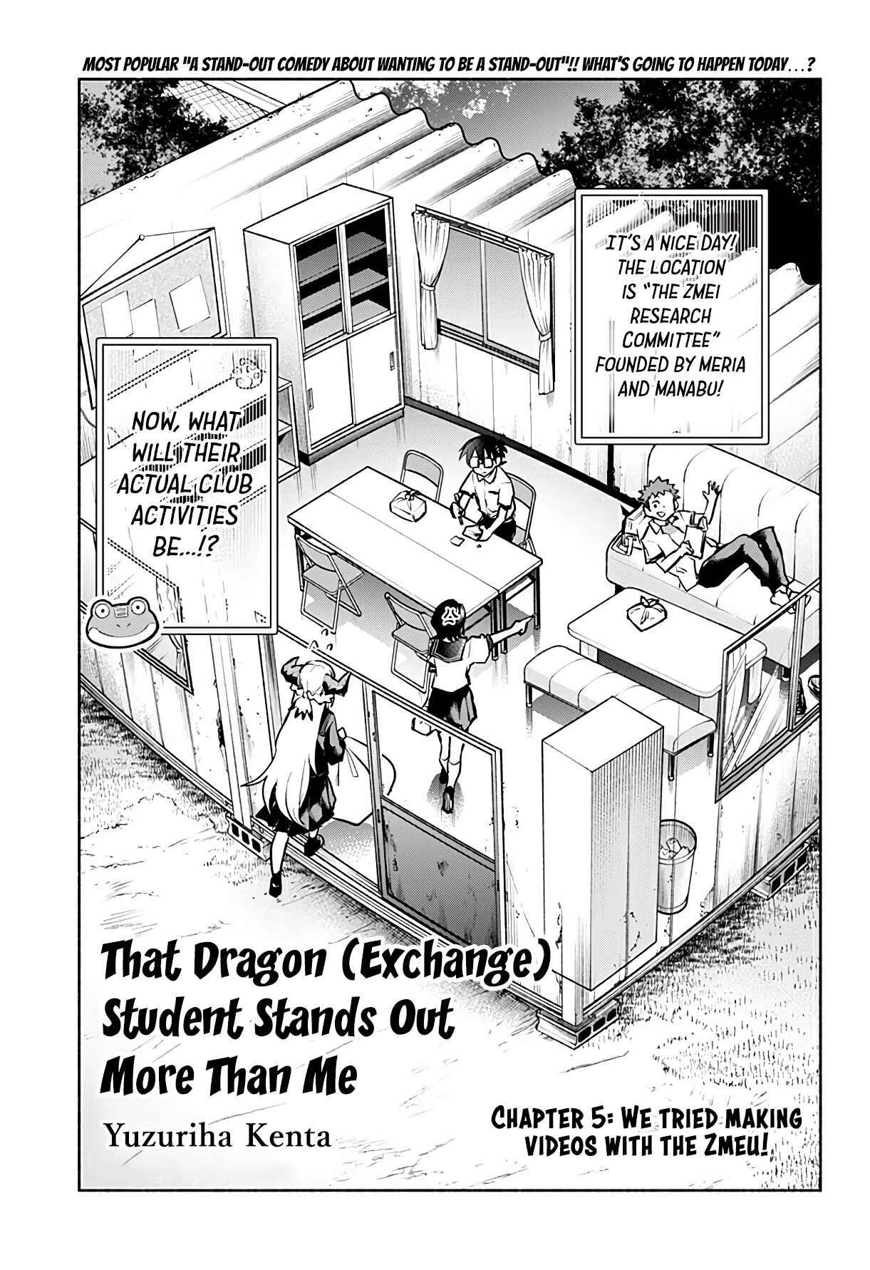 That Dragon (exchange) Student stands out more than me Chapter 5 2